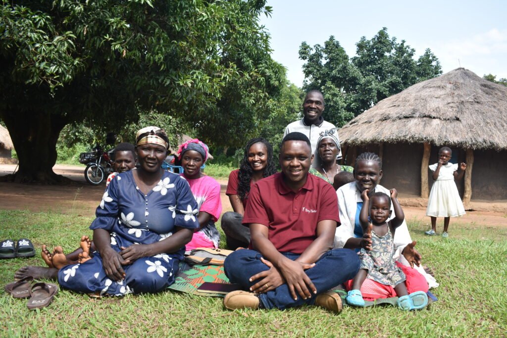 LABE and Tiny Totos staff, and caregivers at Otege HLC