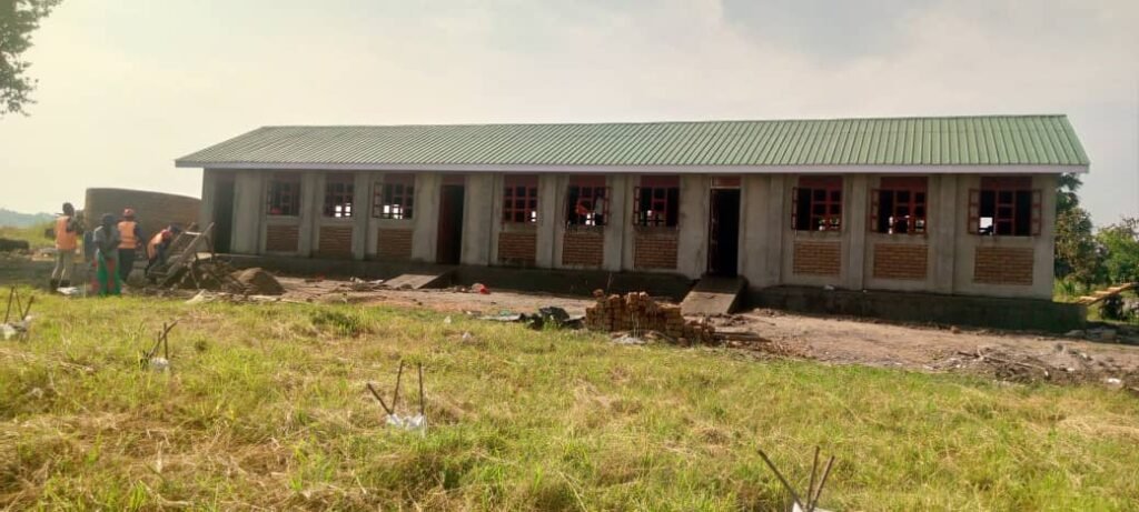 The new structure at Jiro Primary School